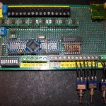 Completed breadboard